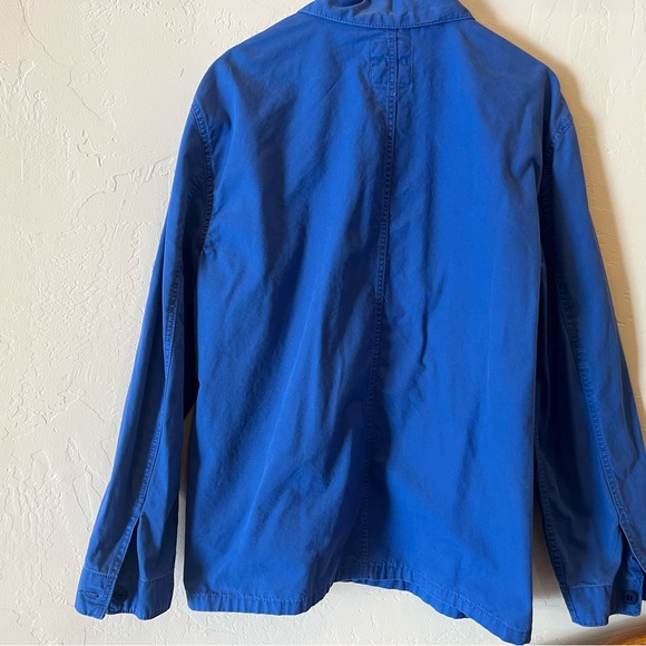 GAP Men's Vibrant Blue Shirt Jacket - Picture 2 of 6